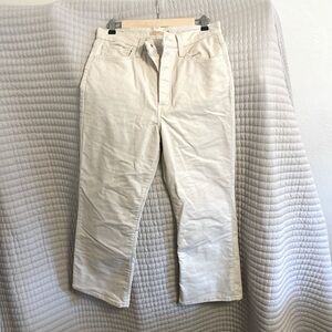 Women's Cream Ankle & Cropped Jeans